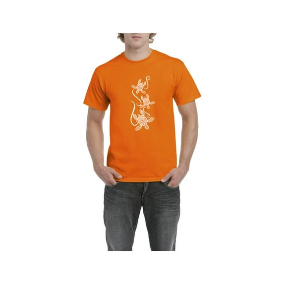 Men's T-Shirt Short Sleeve - Sea Turtles Hawaii