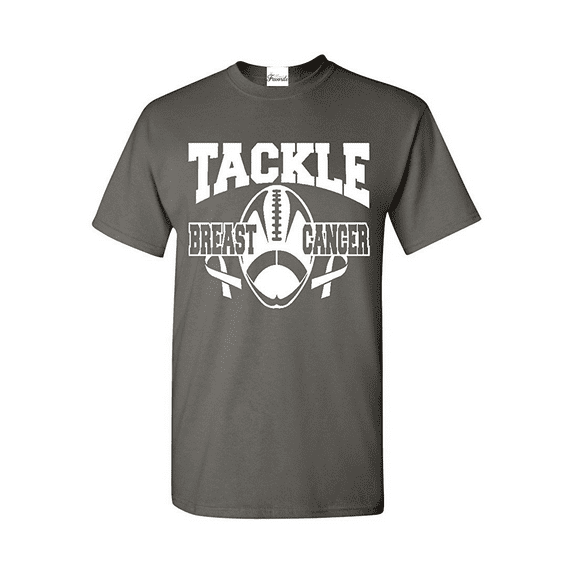 Men's T-Shirt Short Sleeve - Tackle Breast Cancer