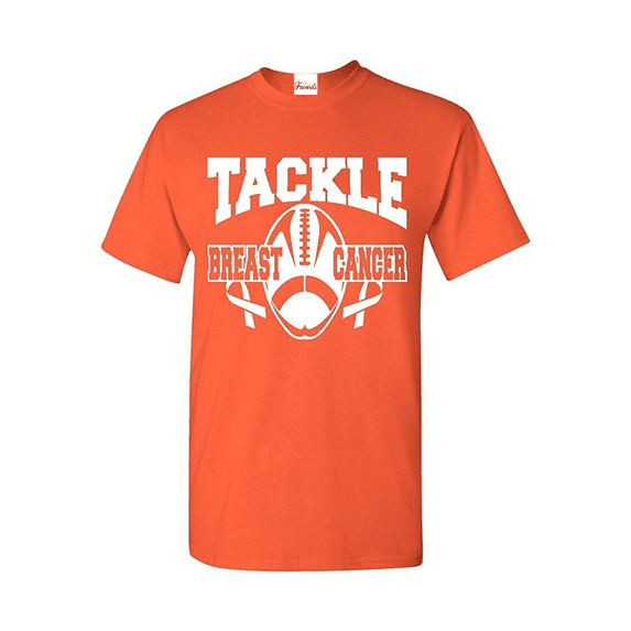 Men's T-Shirt Short Sleeve - Tackle Breast Cancer