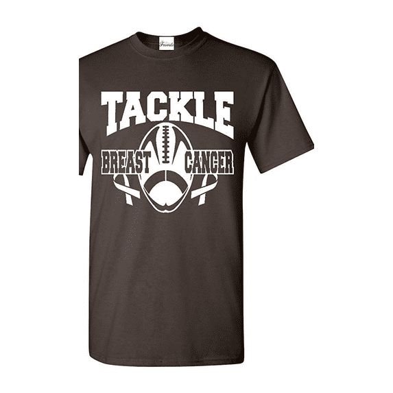 Men's T-Shirt Short Sleeve - Tackle Breast Cancer