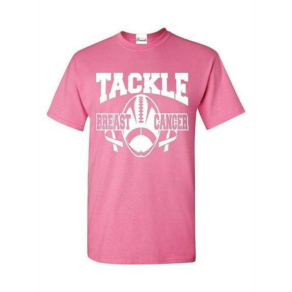 Men's T-Shirt Short Sleeve - Tackle Breast Cancer