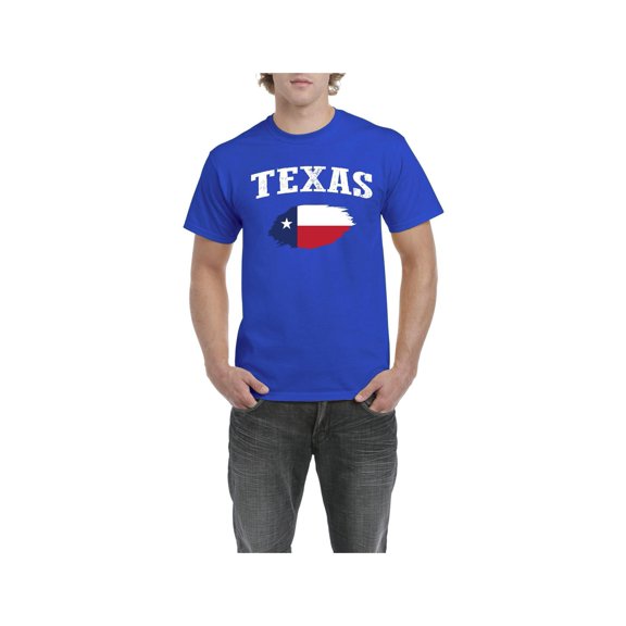Men's T-Shirt Short Sleeve - Texas Flag