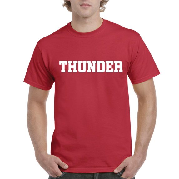 Men's T-Shirt Short Sleeve - Thunder
