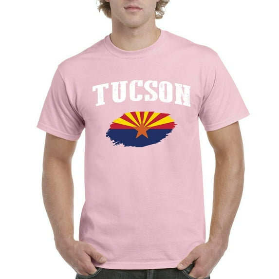 Men's T-Shirt Short Sleeve - Tucson Arizona Flag