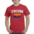 thumbnail image 1 of Men's T-Shirt Short Sleeve - Tucson Arizona Flag, 1 of 3