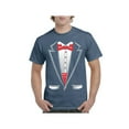 thumbnail image 1 of Men's T-Shirt Short Sleeve - Tuxedo Prom Costume, 1 of 3