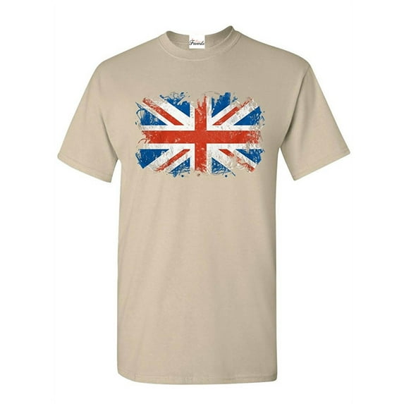 Men's T-Shirt Short Sleeve - Union Jack British Flag
