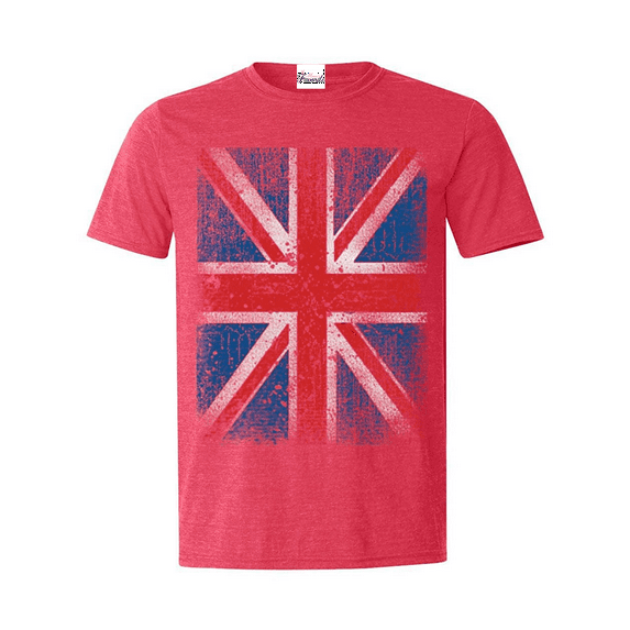 Men's T-Shirt Short Sleeve - Union Jack British Flag