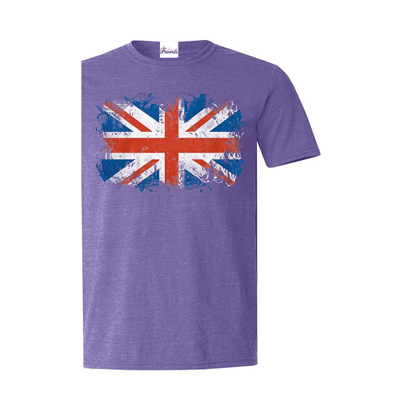 Men's T-Shirt Short Sleeve - Union Jack British Flag