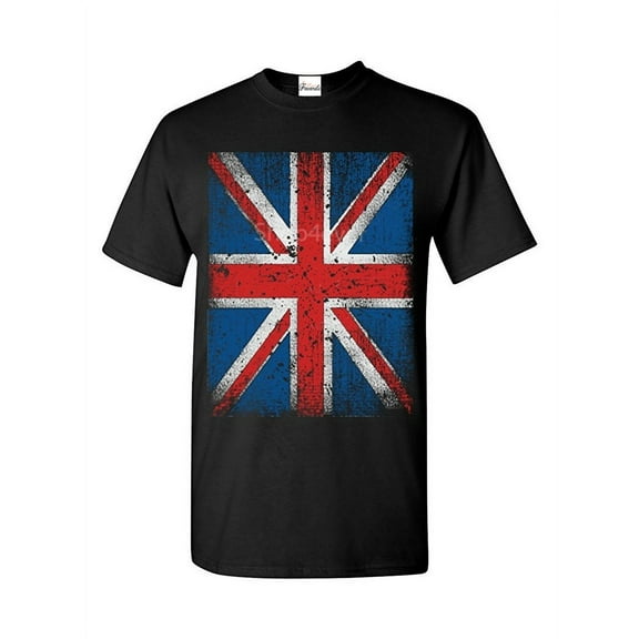Men's T-Shirt Short Sleeve - Union Jack British Flag