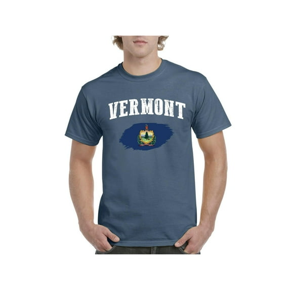 Men's T-Shirt Short Sleeve - Vermont