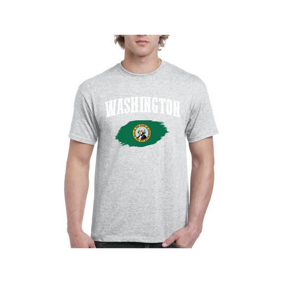 Men's T-Shirt Short Sleeve - Washington