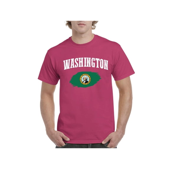 Men's T-Shirt Short Sleeve - Washington