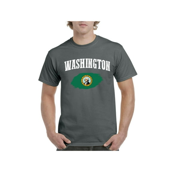 Men's T-Shirt Short Sleeve - Washington