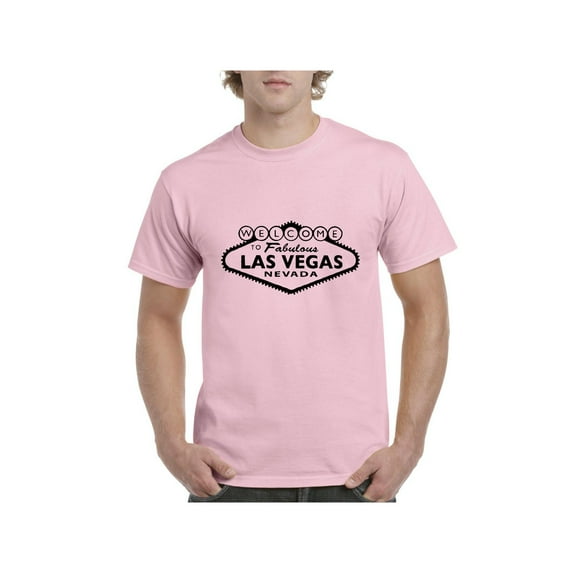 Men's T-Shirt Short Sleeve - Welcome to Las Vegas Nevada