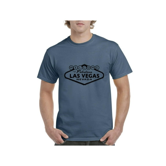 Men's T-Shirt Short Sleeve - Welcome to Las Vegas Nevada