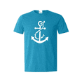 thumbnail image 1 of Men's T-Shirt Short Sleeve - White Anchor, 1 of 3