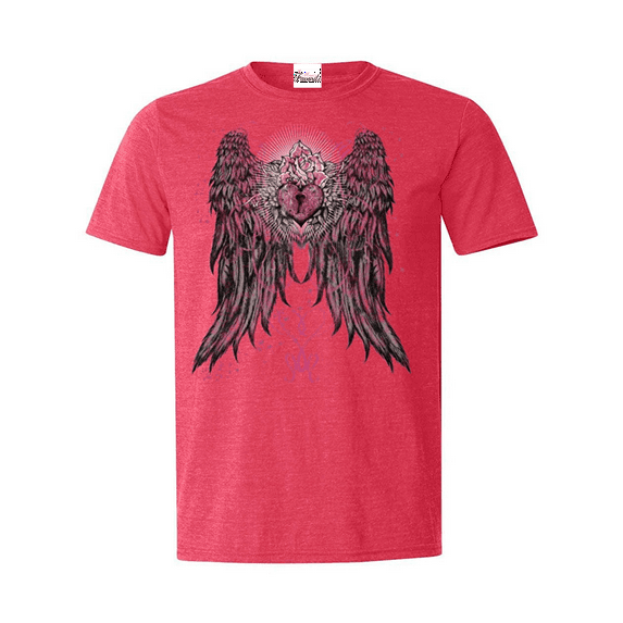 Men's T-Shirt Short Sleeve - Wings