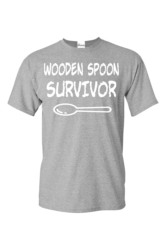 Men's T-Shirt Short Sleeve - Wooden Spoon Survivor