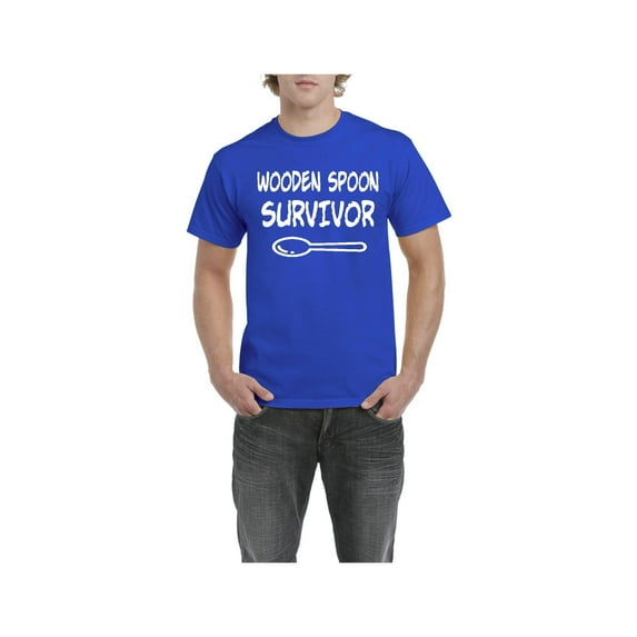 Men's T-Shirt Short Sleeve - Wooden Spoon Survivor