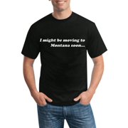 Mens T-Shirt With Lettering Print, Outdoor Street Style Round Neck Top, Casual Style 220g