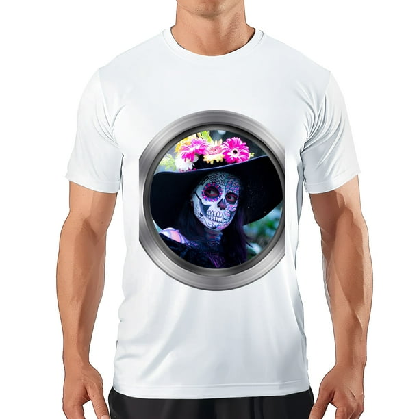 Men s T Shirt replace Women s Shirts Round Neck Patterned Tee Summer New Sports Shirt Vintage Style Gift For Friends 3XL Walmart Business Supplies