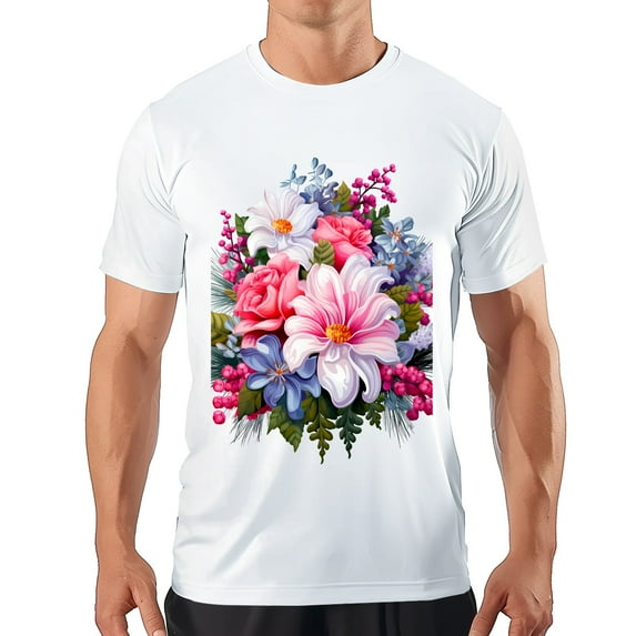 Men's T Shirt#replace# Women's Shirts Round Neck Patterned Tee Summer New Sports Shirt Vintage Style Gift For Friends L