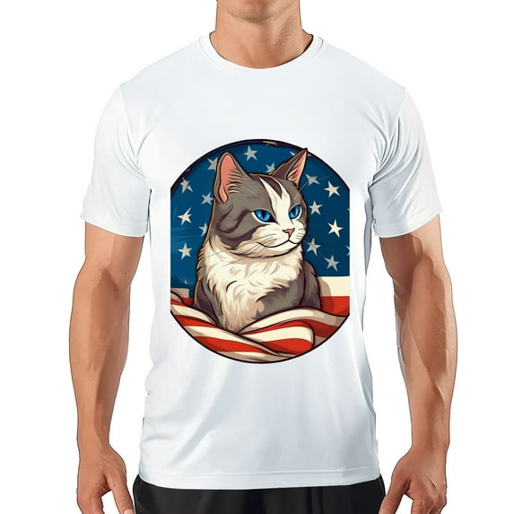 Men's T Shirt#replace# Women's Shirts Round Neck Patterned Tee Summer New Sports Shirt Vintage Style Gift For Friends S