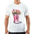 thumbnail image 1 of Men's T Shirt#replace# Women's Shirts Round Neck Patterned Tee Summer New Sports Shirt Vintage Style Gift for Friends 2XL, 1 of 1