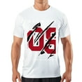 thumbnail image 1 of Men's T Shirt#replace# Women's Shirts Round Neck Patterned Tee Summer New Sports Shirt Vintage Style Gift for Friends 2XL, 1 of 5