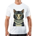 thumbnail image 1 of Men's T Shirt#replace# Women's Shirts Round Neck Patterned Tee Summer New Sports Shirt Vintage Style Gift for Friends 3XL, 1 of 5