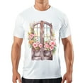 thumbnail image 1 of Men's T Shirt#replace# Women's Shirts Round Neck Patterned Tee Summer New Sports Shirt Vintage Style Gift for Friends 3XL, 1 of 1