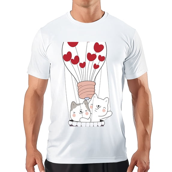 Men's T Shirt#replace# Women's Shirts Round Neck Patterned Tee Summer New Sports Shirt Vintage Style Gift for Friends 4XL