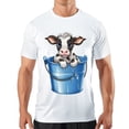 thumbnail image 1 of Men's T Shirt#replace# Women's Shirts Round Neck Patterned Tee Summer New Sports Shirt Vintage Style Gift for Friends 4XL, 1 of 1