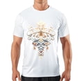thumbnail image 1 of Men's T Shirt#replace# Women's Shirts Round Neck Patterned Tee Summer New Sports Shirt Vintage Style Gift for Friends 4XL, 1 of 5