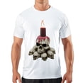 thumbnail image 1 of Men's T Shirt#replace# Women's Shirts Round Neck Patterned Tee Summer New Sports Shirt Vintage Style Gift for Friends 4XL, 1 of 1