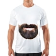 thumbnail image 1 of Men's T Shirt#replace# Women's Shirts Round Neck Patterned Tee Summer New Sports Shirt Vintage Style Gift for Friends 5XL, 1 of 1