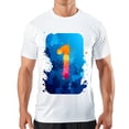 thumbnail image 1 of Men's T Shirt#replace# Women's Shirts Round Neck Patterned Tee Summer New Sports Shirt Vintage Style Gift for Friends 5XL, 1 of 1