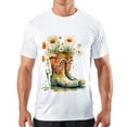 thumbnail image 1 of Men's T Shirt#replace# Women's Shirts Round Neck Patterned Tee Summer New Sports Shirt Vintage Style Gift for Friends 5XL, 1 of 1