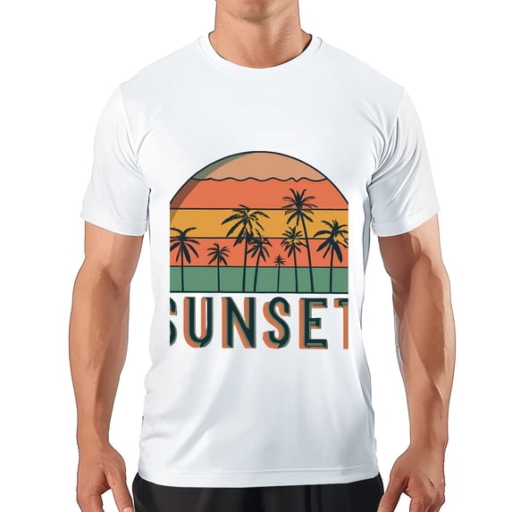 Men's T Shirt#replace# Women's Shirts Round Neck Patterned Tee Summer New Sports Shirt Vintage Style Gift for Friends L