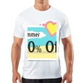 thumbnail image 1 of Men's T Shirt#replace# Women's Shirts Round Neck Patterned Tee Summer New Sports Shirt Vintage Style Gift for Friends M, 1 of 1