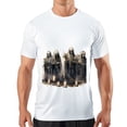 thumbnail image 1 of Men's T Shirt#replace# Women's Shirts Round Neck Patterned Tee Summer New Sports Shirt Vintage Style Gift for Friends S, 1 of 1