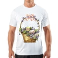 thumbnail image 1 of Men's T Shirt#replace# Women's Shirts Round Neck Patterned Tee Summer New Sports Shirt Vintage Style Gift for Friends S, 1 of 1