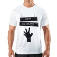 thumbnail image 1 of Men's T Shirt#replace# Women's Shirts Round Neck Patterned Tee Summer New Sports Shirt Vintage Style Gift for Friends XL, 1 of 1