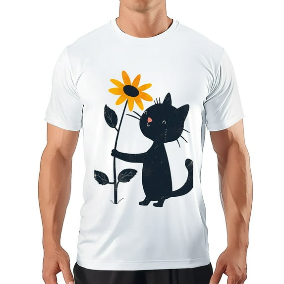 Men's T Shirt#replace# Women's Shirts Round Neck Patterned Tee Summer New Sports Shirt Vintage Style Gift for Friends XL