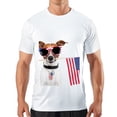 thumbnail image 1 of Men's T Shirt#replace# Women's Shirts Round Neck Patterned Tee Summer New Sports Shirt Vintage Style Gift for Friends XS, 1 of 1