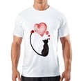 thumbnail image 1 of Men's T Shirt#replace# Women's Shirts Round Neck Patterned Tee Summer New Sports Shirt Vintage Style Gift for Friends XS, 1 of 1