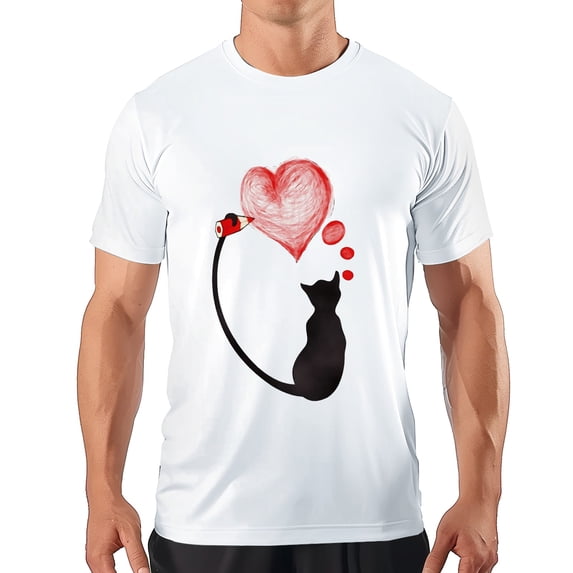 Men's T Shirt#replace# Women's Shirts Round Neck Patterned Tee Summer New Sports Shirt Vintage Style Gift for Friends XS