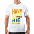 thumbnail image 1 of Men's T Shirt#replace# Women's Shirts Round Neck Patterned Tee Summer New Sports Shirt Vintage Style Gift for Friends XS, 1 of 1