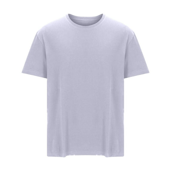 Men's T-Shirts Casual Short-Sleeve Men's Tee Shirts Classic Solid Color Crew Neck Mens Shirts Gym Athletic Shirts